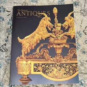 Vintage Antiques Magazine March 1989